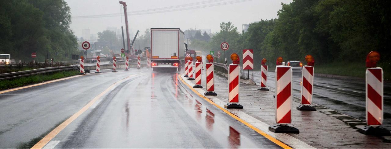 Hartere Strafen Fur Baustellenraser Auf Autobahnen