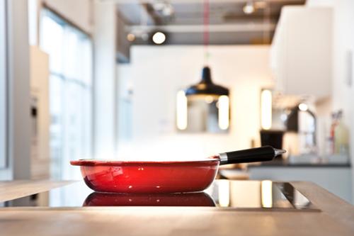 Frying pan left on the cooker and forgotten