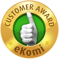 eKomi customer award gold