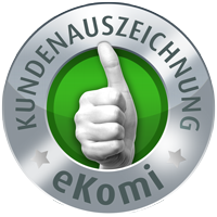 eKomi Kundenauszeichnung silber